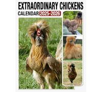 Extraordinary Chickens Calendar 2025 - 2026: Bring Joy and Stay Organized with Our 24-Month 2025-2026 Planner US Holidays - Perfect for Gifting or White Elephant Parties, Christmas Gift