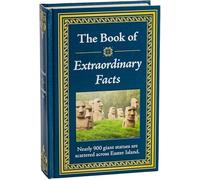 Extraordinary Facts: Big Book of Pop Culture, History, Crime & Weird Trivia Hardcover Gift for Trivia Buffs, Curious Minds, Adults, Dad & Knowledge Seekers