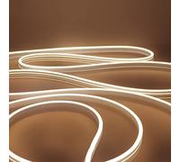 EXTRASTAR 5 m Cinta Led 12V Flexible Tira Led Neón Luz Caliente Impermeable Ip65 120 LEDs/M para Interior/Exterior Decoración (No incluido Adaptador de corriente)