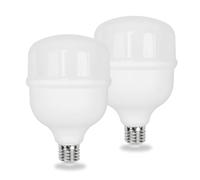EXTRASTAR Bombillas LED 28W E27 2950 Lúmen, Luz Fría 6500K, Tecnología Flicker Free，No Regulable, 2Pcs