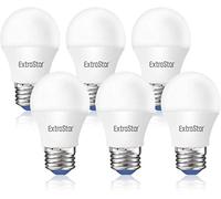 EXTRASTAR Bombillas LED 6W E27 G45, 510 Lúmen, Luz Cálida 3000K, No Regulable, 6Pcs