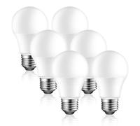 EXTRASTAR Bombillas LED 9W E27, Luz Blanca Fría 6500K, 860Lm, No regulable,Ahorro de energía, Casquillo Gordo 6Pcs