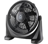 EXTRASTAR Ventilador de mesa negro 14' 5 aspas 55 W cable 1,8 m