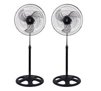 EXTRASTAR Ventilador de pie industrial 18'3 aspas 80 W 2 uds. QTA/1