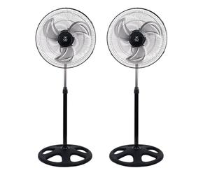 EXTRASTAR Ventilador de pie industrial 18'3 aspas 80 W 2 uds. QTA/1