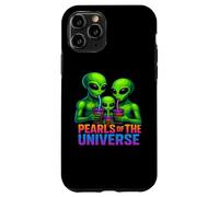 Extraterrestre Bebiendo té Boba Carcasa para iPhone 11 Pro