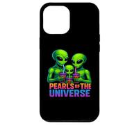 Extraterrestre Bebiendo té Boba Carcasa para iPhone 12 Pro MAX