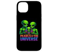 Extraterrestre Bebiendo té Boba Carcasa para iPhone 14 Plus