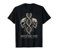Extraterrestre Genoma Alienígena Doble Hélice Cráneo Alien Camiseta