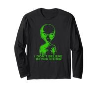 Extraterrestre Gracioso YO NO Creo EN TI Tampoco Manga Larga