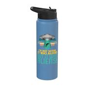 Extraterrestre OVNI No estoy diciendo que fuera un regalo Stainless Steel Insulated Water Bottle