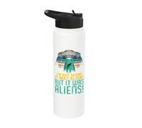 Extraterrestre OVNI No estoy diciendo que fuera un regalo Stainless Steel Insulated Water Bottle