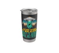 Extraterrestre OVNI No estoy diciendo que fuera un regalo Vaso térmico de acero inoxidable de doble pared
