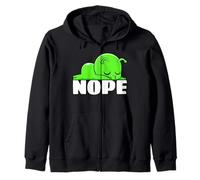 Extraterrestre Perezoso Nope Not Today Sudadera con Capucha