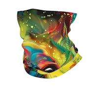 Extraterrestre, Psicodélico, Hippie, Marihuana, Hoja De Cannabis Unisex Snood Resistente Al Viento Pasamontañas Suave Bandana para Verano Yoga Aire Libre Deportes