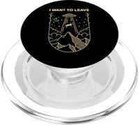 Extraterrestre Quiero Dejar Alien Lover PopSockets PopGrip para MagSafe