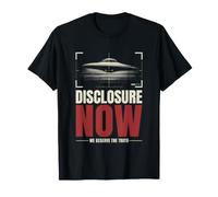 Extraterrestre UAP Divulgación Revelación Alienígena OVNI Camiseta