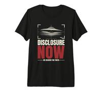 Extraterrestre UAP Divulgación Revelación Alienígena OVNI Camiseta Premium