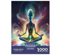 Extraterrestres Puzzle Imposible,desafío for Adults Entretenimiento Creativo 1000 Piezas Obra De Arte De Juego De para Adultos, Regalos A Partir De 14 Años 70x50cm/1000pcs