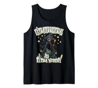 Extraterrestrial Y Extra Bruja Alien Bruja Amante del Espacio Camiseta sin Mangas