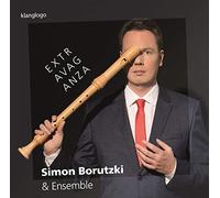 Extravaganza. Musique baroque pour flûte. Borutzki, Bader, Andersson, Trumbull.