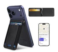 ExtreLife Cartera Magsafe con clip para dinero, funciona con Apple Find My, la cartera magnética más fuerte para iPhone 17/16/15/14/13/12, soporte ajustable para 8 tarjetas,