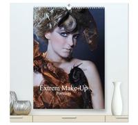 Extrem Make-Up Portraits (hochwertiger Premium Wandkalender 2026 DIN A2 hoch), Kunstdruck in Hochglanz: Extremes Make Up und schöne Gesichter