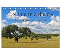 Extremadura - Unbekanntes Spanien (Tischkalender 2026 DIN A5 quer), CALVENDO Monatskalender: Die Extremadura, das Herkunftslandand der spanischen ... aus der Römerzeit bis in das Mittelalter.