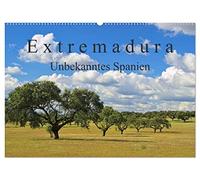 Extremadura - Unbekanntes Spanien (Wandkalender 2026 DIN A2 quer), CALVENDO Monatskalender: Die Extremadura, das Herkunftslandand der spanischen ... aus der Römerzeit bis in das Mittelalter.