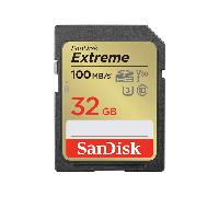 EXTREME 32GB MEMORY CARD UP TO 100MB/S UHS-I CLASS 10 U3 V 30