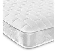 eXtreme comfort ltd Cooltouch Ortho-Tile - Colchón híbrido de Espuma viscoelástica y Bobina Pinna-Coil Bonnell de Espuma viscoelástica con sensación de Felpa, Color Blanco, 18 cm de Profundidad