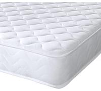 eXtreme comfort ltd Cooltouch Plus Flame Essentials - Colchón ortopédico de Espuma de Apoyo Firme, sensación Firme, Color Blanco, 14 cm de Profundidad, Doble, 135 cm x 190 cm