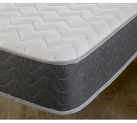 eXtreme comfort ltd WaveFlex Hybrid - Colchón híbrido de 18 cm de Profundidad y Espuma viscoelástica, sensación de Felpa, Color Blanco, 18 cm de Profundidad, Individual de 90 x 190 cm