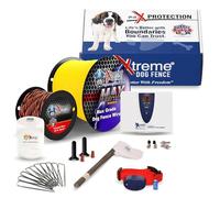 Extreme Dog Fence ProMax Grade - Valla eléctrica para perros, 1 kit para perros con alambre de 1500 pies, collar sumergible, componentes resistentes y fiabilidad a largo plazo