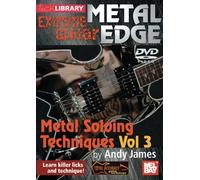 Extreme Guitar Metal Edge - Metal Soloing Techniques Vol. 3 by Andy James [Alemania] [DVD]