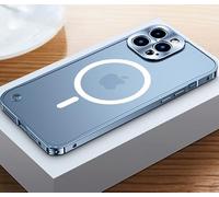 Extreme MagSafe - Carcasa de metal para iPhone 13 Pro Max (azul Sierra)