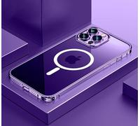 Extreme MagSafe Funda con marco de metal - iPhone 14 Pro Max (púrpura)