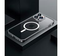 Extreme MagSafe Funda con marco de metal - iPhone 14 Pro (negro)