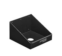 Extreme Max 5001.6128 Rag in a Box Dispensador de aluminio Organizador de almacenamiento para remolque de carreras cerrado, tienda, garaje, almacenamiento, color negro
