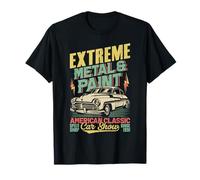 Extreme Metal & Paint American Old Classic Cars Vintage Car Camiseta