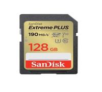 Tarjeta de memoria Extreme Plus SDXC de 128 GB clase 10 - SANDISK