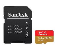 Extreme PLUS microSDXC 64GB+SD 200MB/s SDSQXBU-064G-GN6MA
