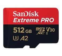Sandisk MicroSDXC Extreme Pro 512GB 200mb/s U3 V30 A2