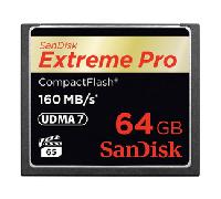 Tarjeta CF - Sandisk 64GB Extreme Pro