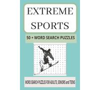 extreme sports word search puzzle book: Word searches with easy to read print about Extreme sports and more/6x9 inches,110 pages/50+ puzzles... gift for vacations, holidays