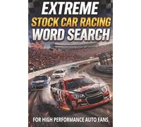 Extreme Stock Car Racing Word Search: Fast Car Puzzles, High Performance Auto Fans, Speed Car Freaks, Motor Racing Fan Gift