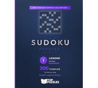 Extreme Sudoku Puzzles for Adults - Large Print: 300 Legend-Level Puzzles with Step-by-Step Online Solutions (SDK-S07)