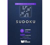 Extreme Sudoku Puzzles for Adults - Large Print: 400 Legend-Level Puzzles with Step-by-Step Online Solutions (SDK-S08)