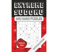 Extreme Sudoku: Volume One | 400 Hard Sudoku Puzzles for Sudoku Fans with Solutions