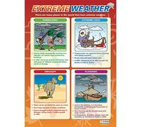 Extreme Weather | Geography Posters | Papel brillante midiendo 850mm x 594mm (A1) | Geography Classroom Posters | Tablas educativas de Daydream Education